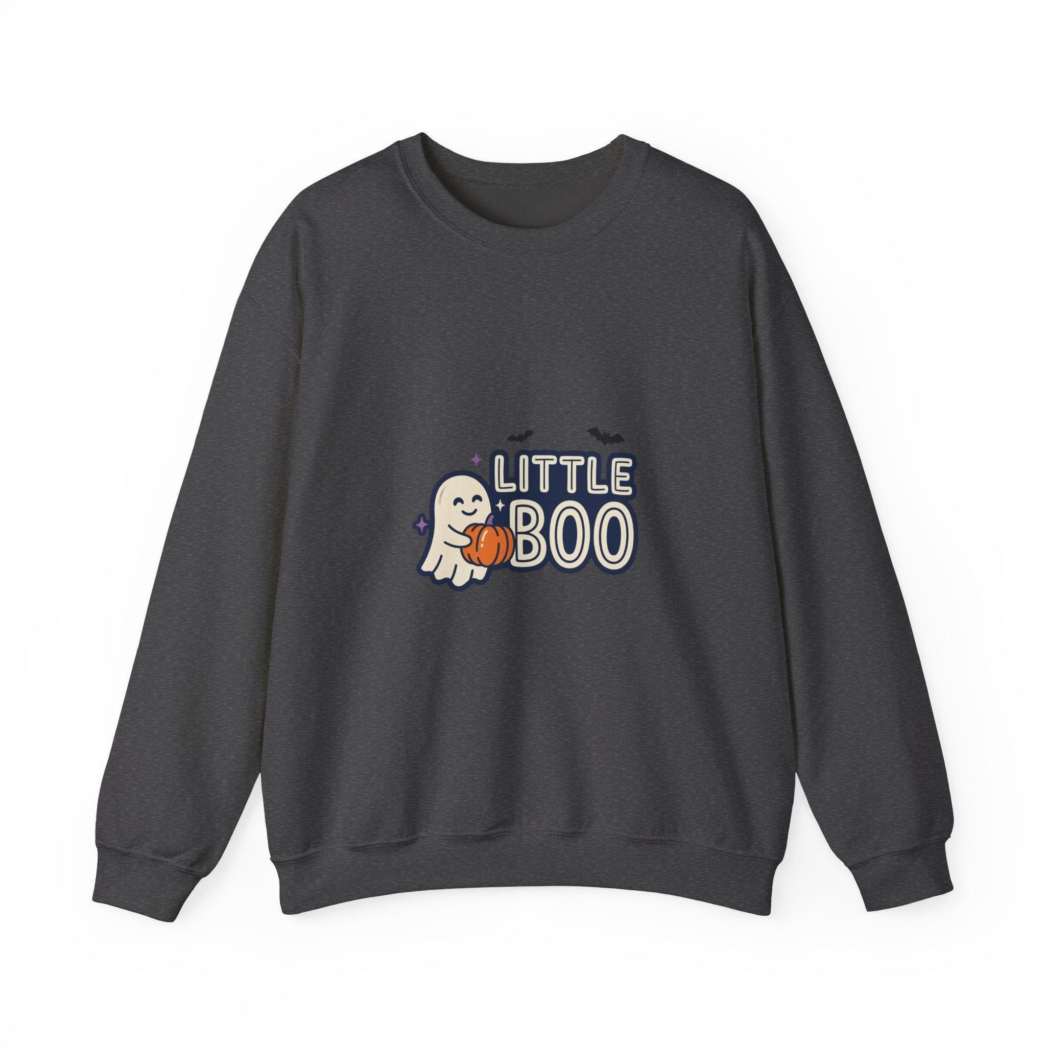 Little Boo Sweatshirt — Cute Halloween Ghost Crewneck for Kids & Parents