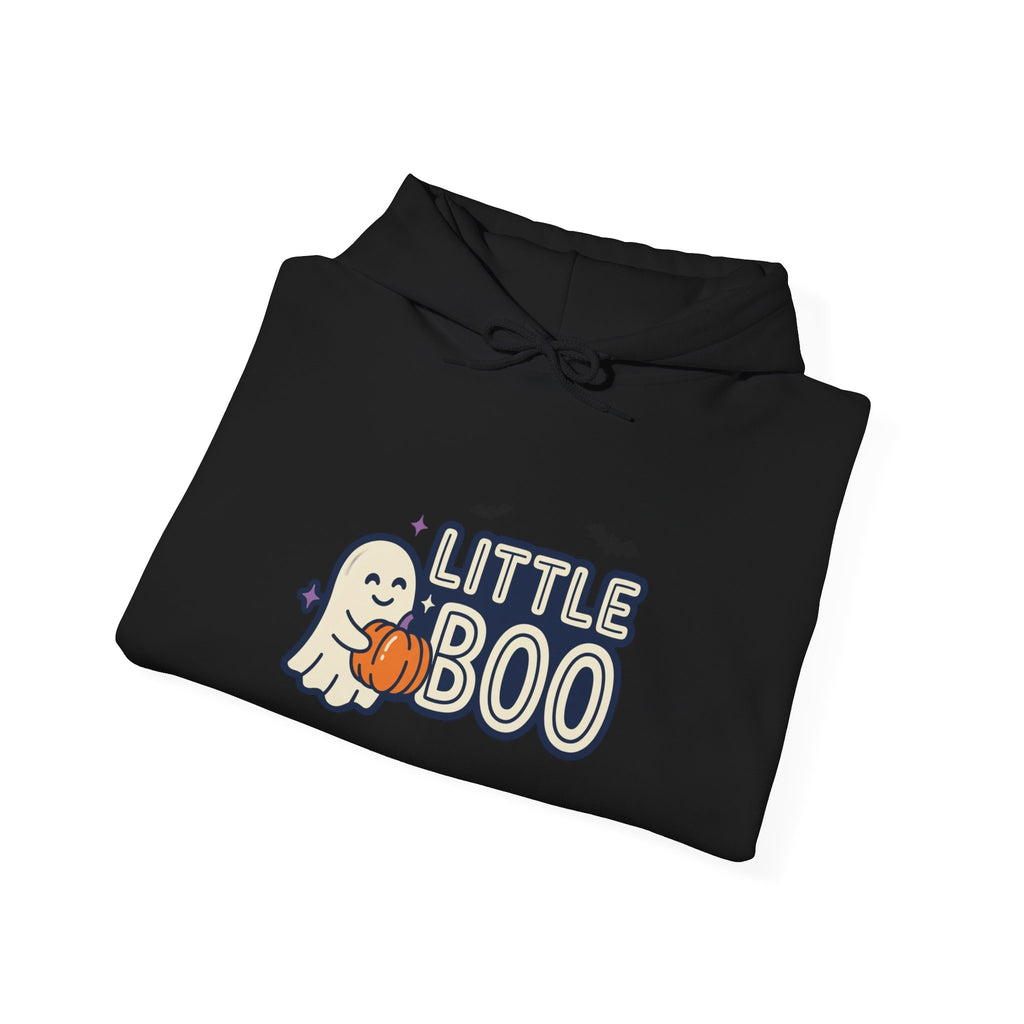 Little Boo Hoodie | Halloween Family Shirts, Matching Ghost Name Design