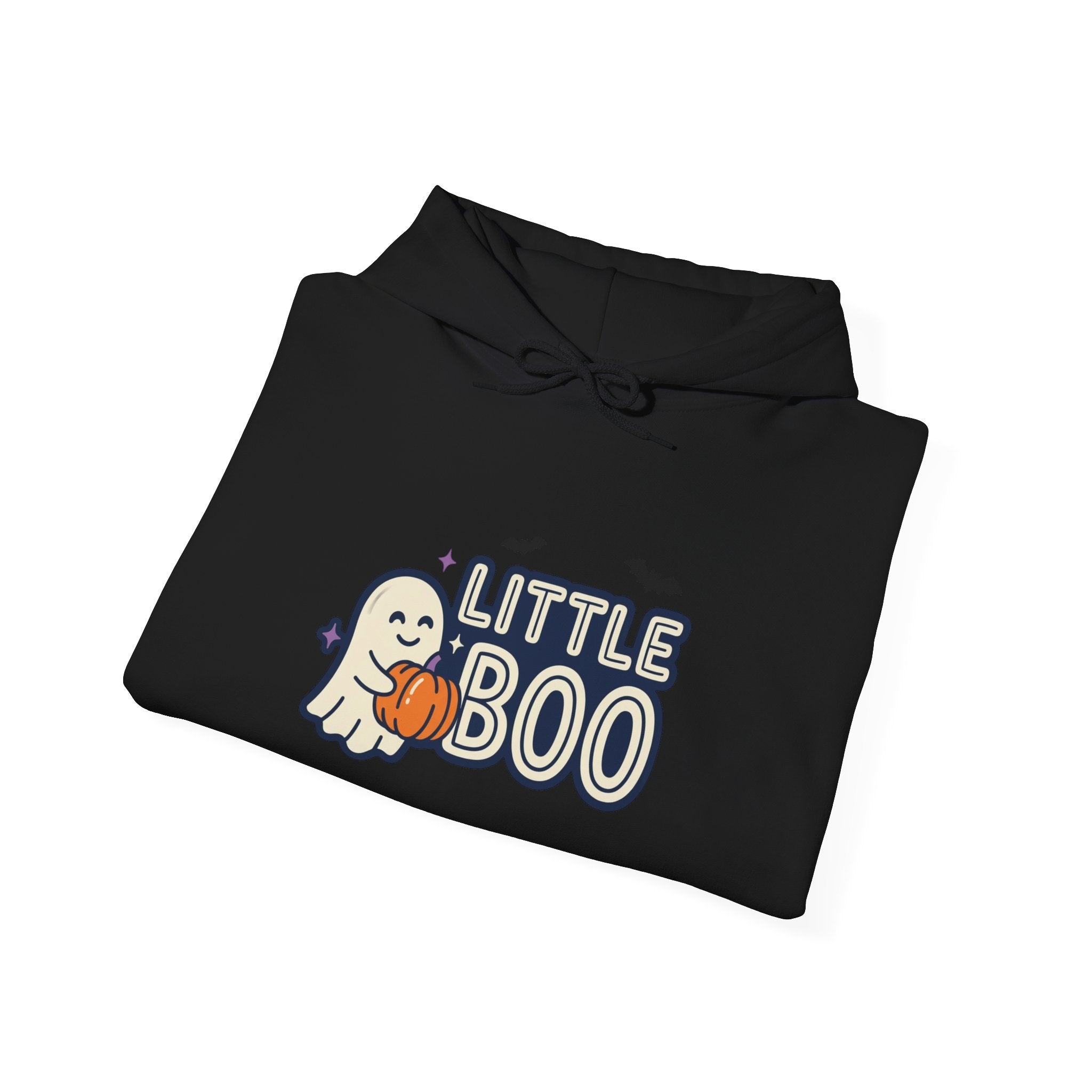 Little Boo Hoodie | Halloween Family Shirts, Matching Ghost Name Design