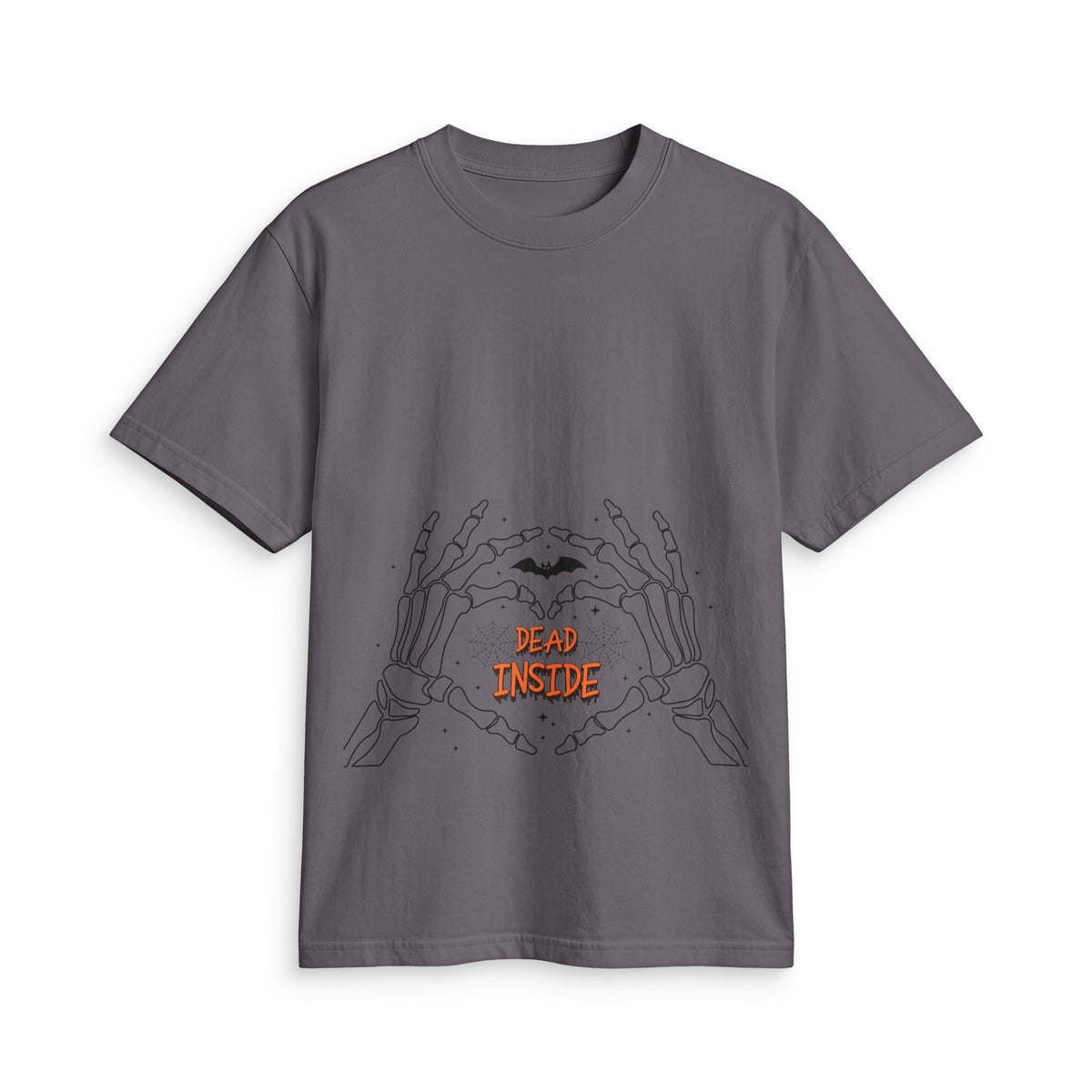 Halloween Skeleton Hands "Dead Inside" Graphic T-Shirt