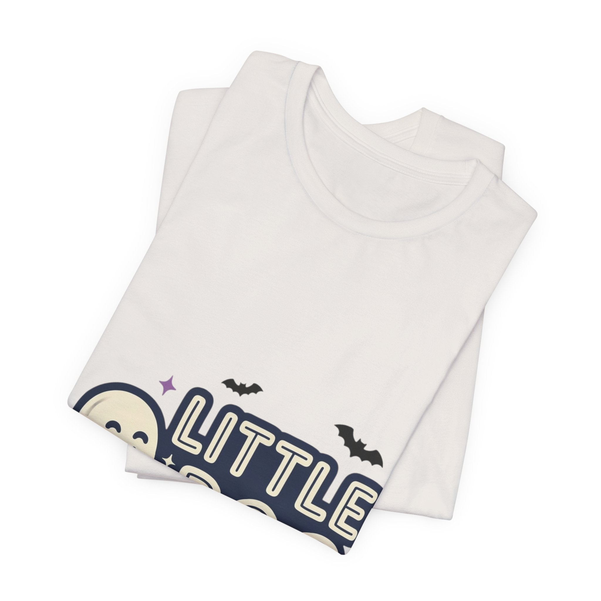 Little Boo Ghost Tee | Matching Halloween Family Shirts, Pumpkin, Bats