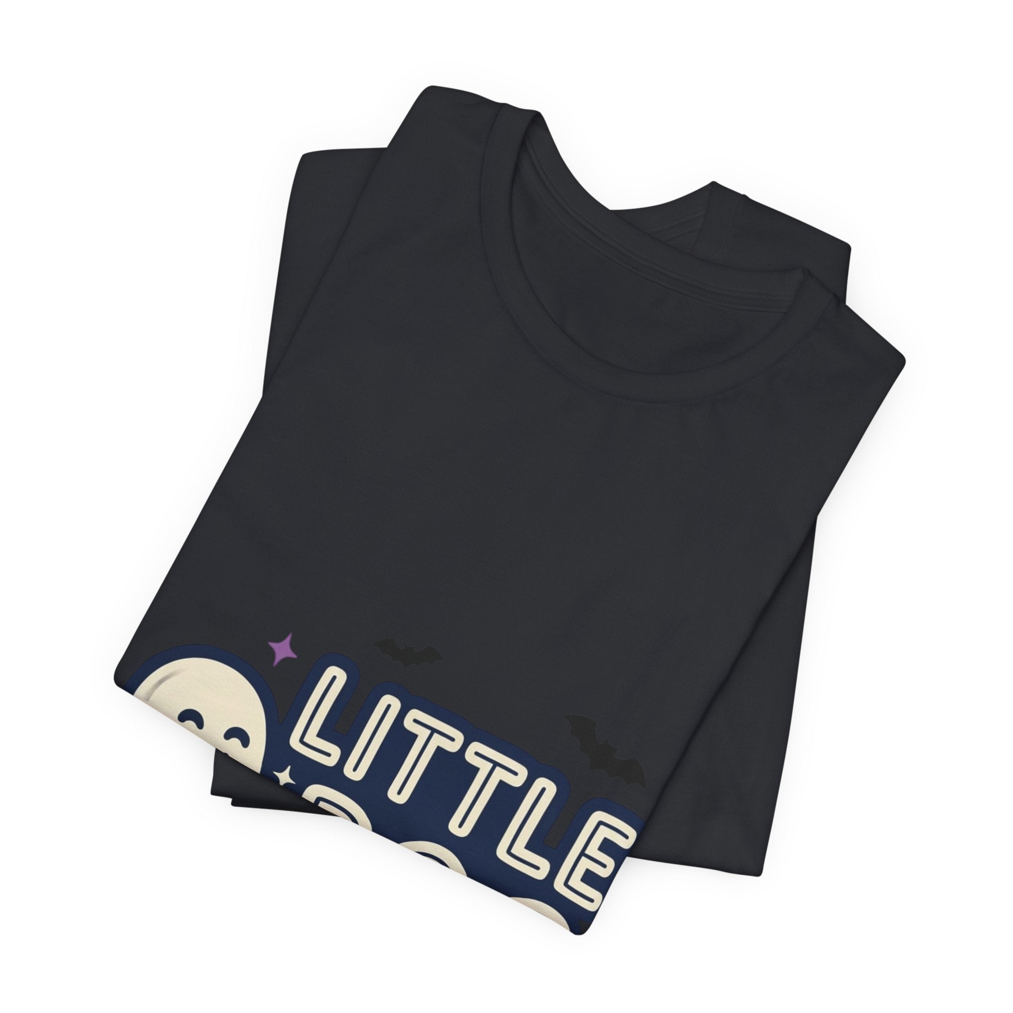 Little Boo Ghost Tee | Matching Halloween Family Shirts, Pumpkin, Bats
