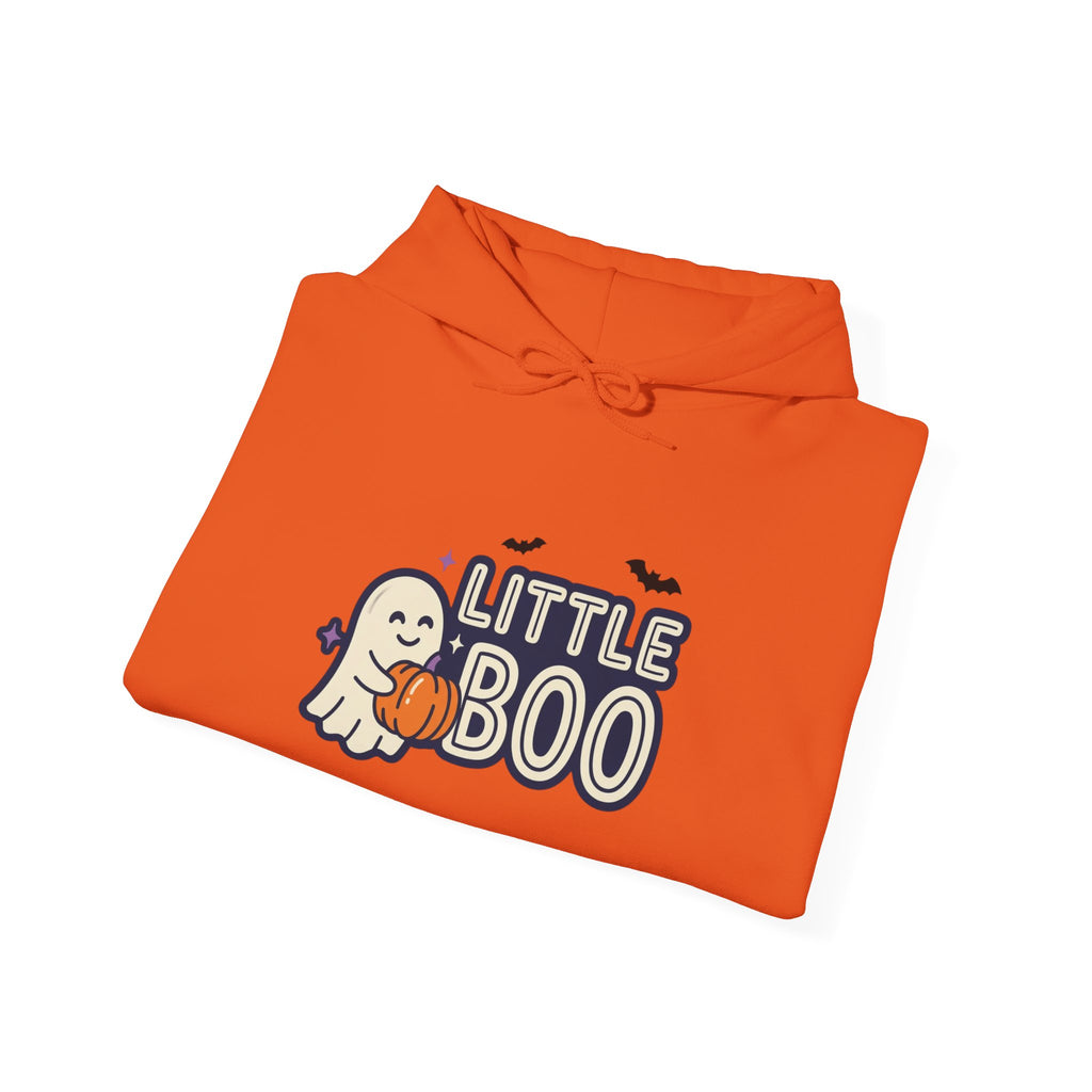 Little Boo Hoodie | Halloween Family Shirts, Matching Ghost Name Design