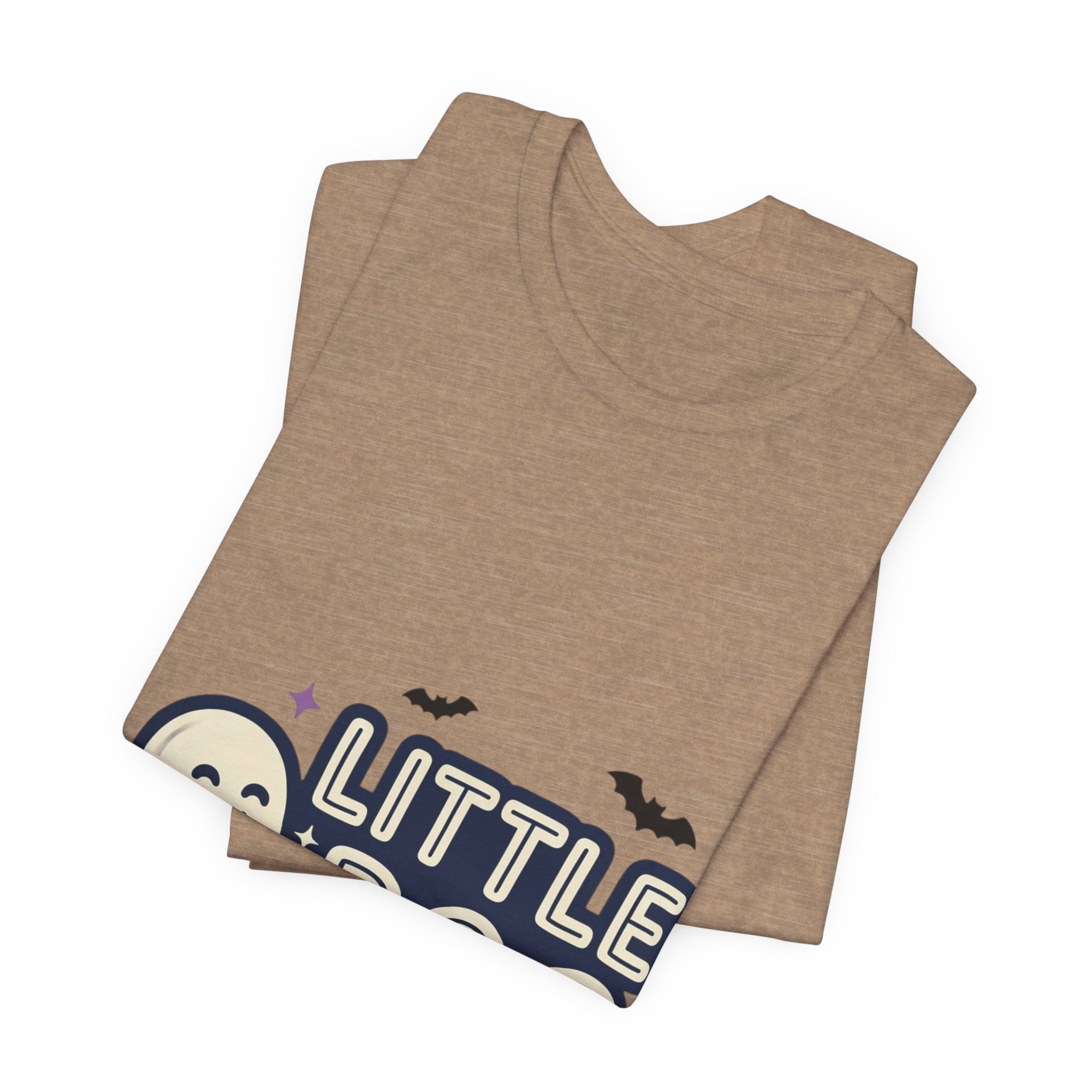 Little Boo Ghost Tee | Matching Halloween Family Shirts, Pumpkin, Bats