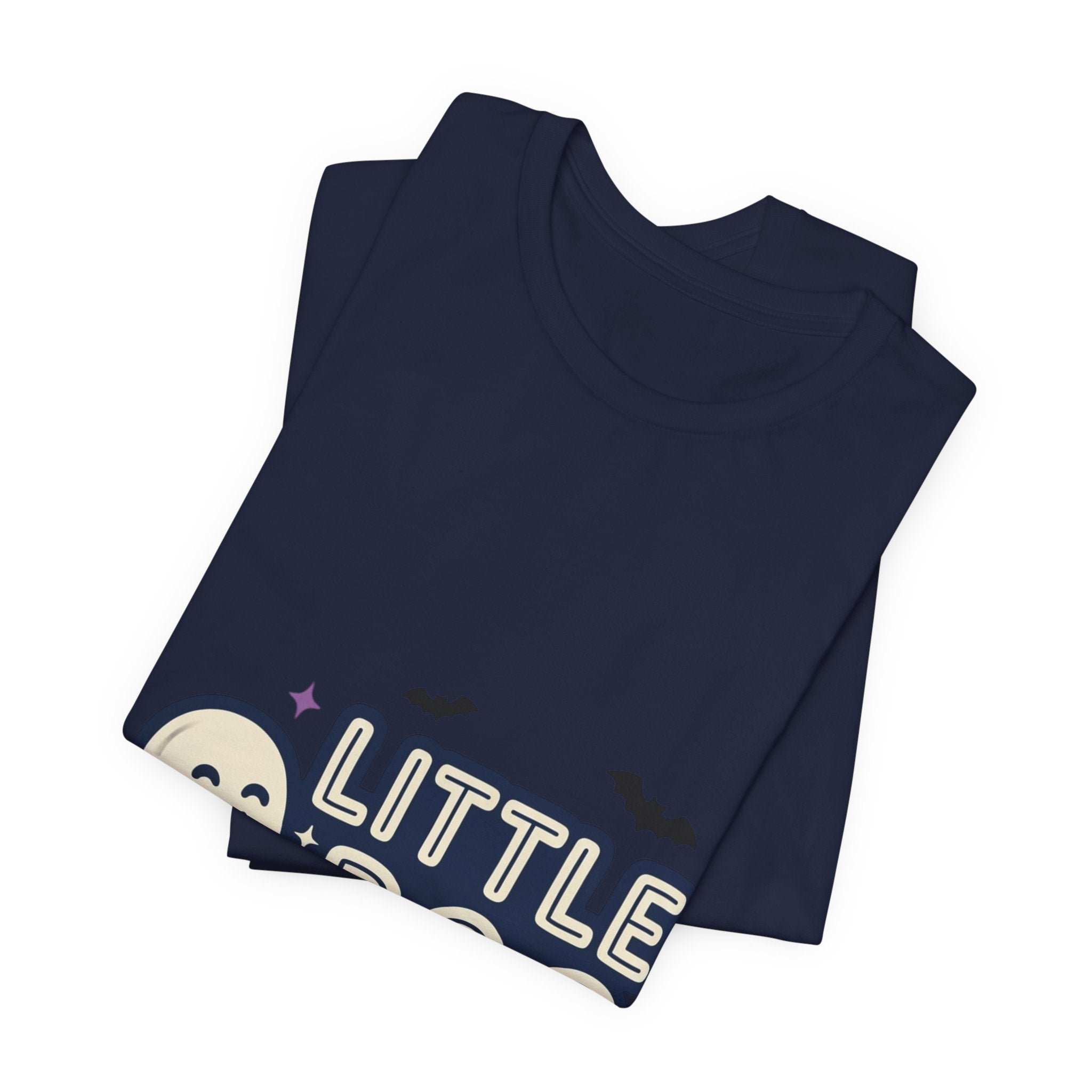 Little Boo Ghost Tee | Matching Halloween Family Shirts, Pumpkin, Bats