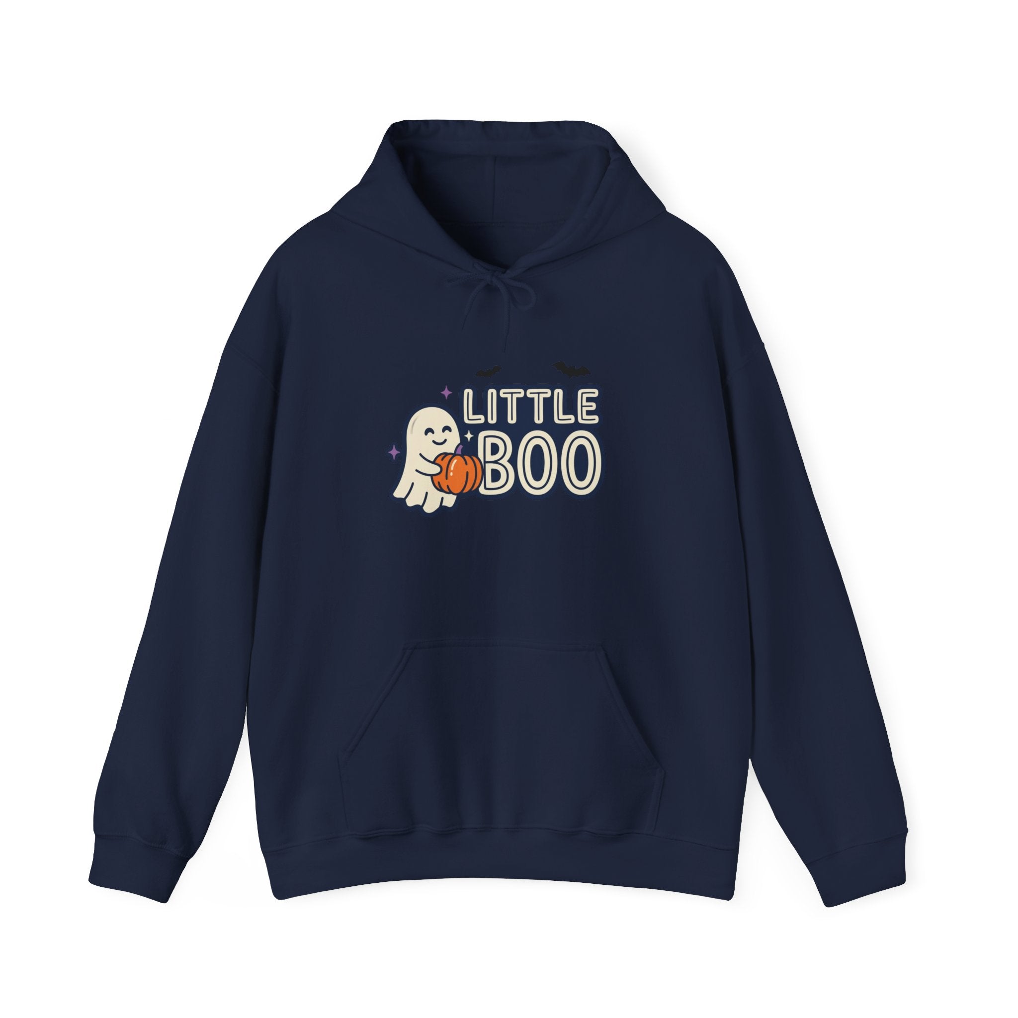 Little Boo Hoodie | Halloween Family Shirts, Matching Ghost Name Design