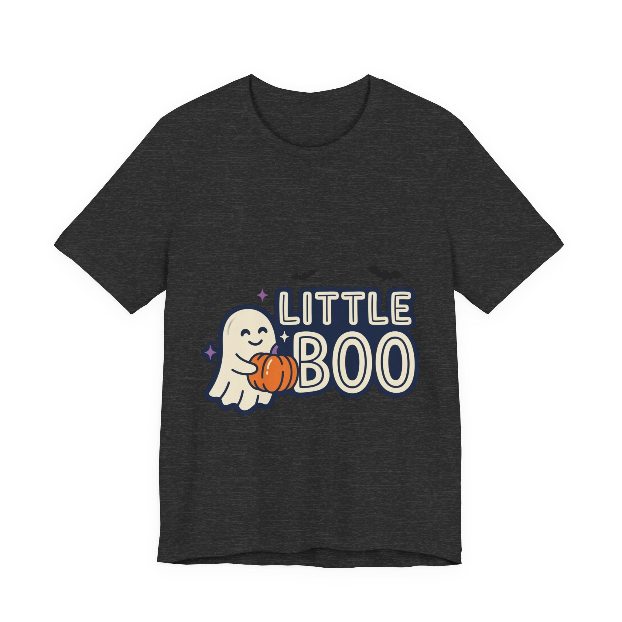 Little Boo Ghost Tee | Matching Halloween Family Shirts, Pumpkin, Bats