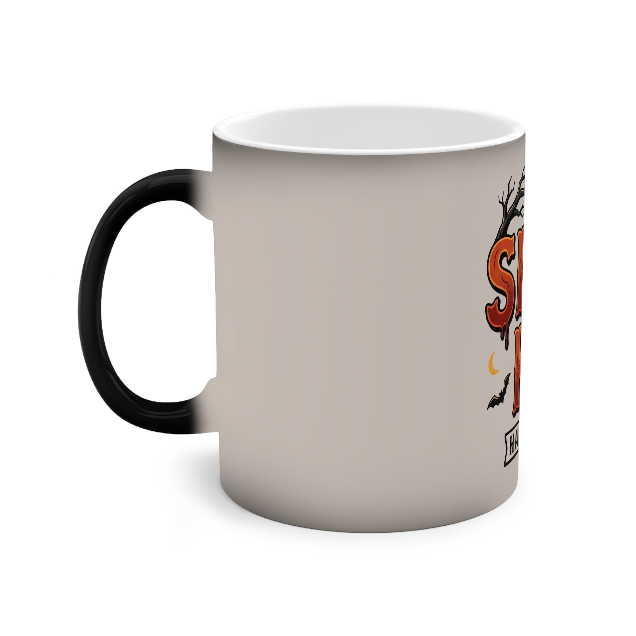 Color-Changing Mug — "Spooky Halloween" Magic Heat-Sensitive Coffee Cup