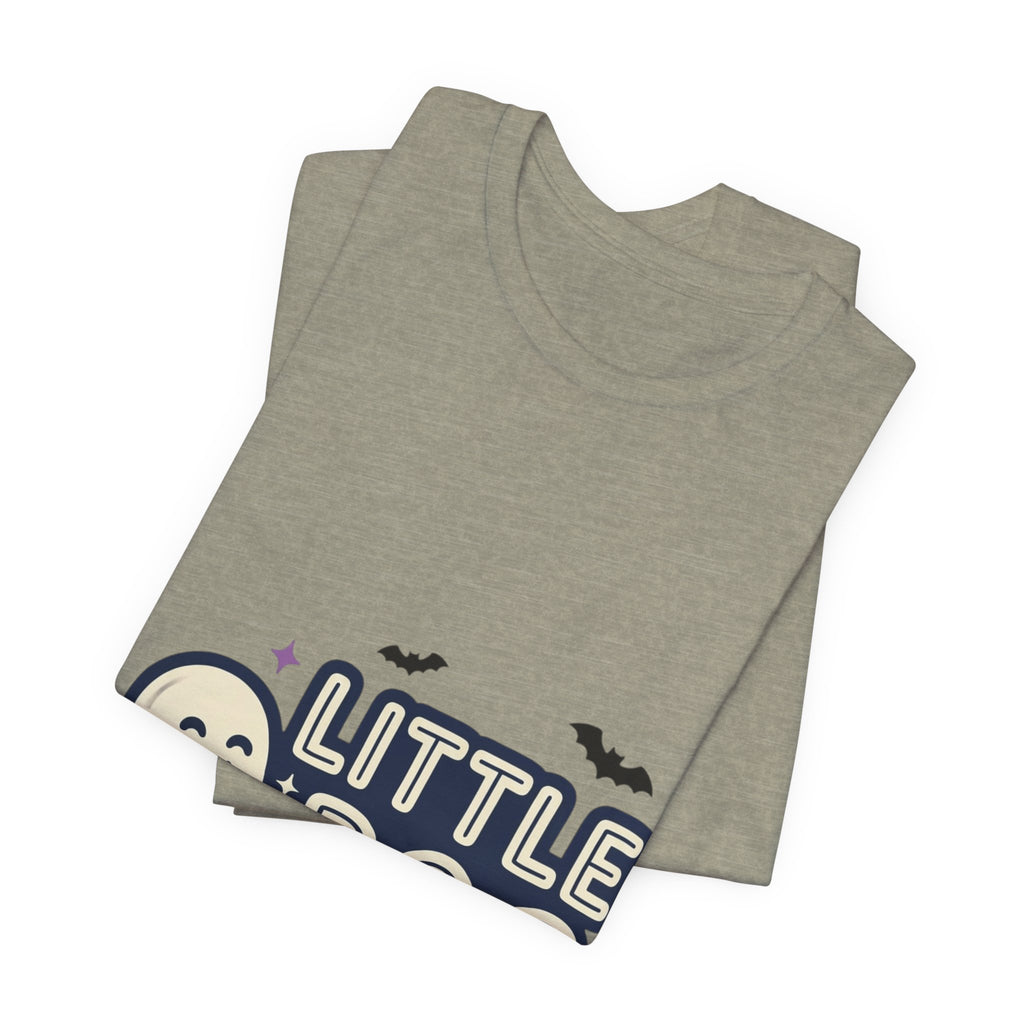 Little Boo Ghost Tee | Matching Halloween Family Shirts, Pumpkin, Bats