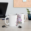 👻 Boo-tiful Patchwork Ghost Mug