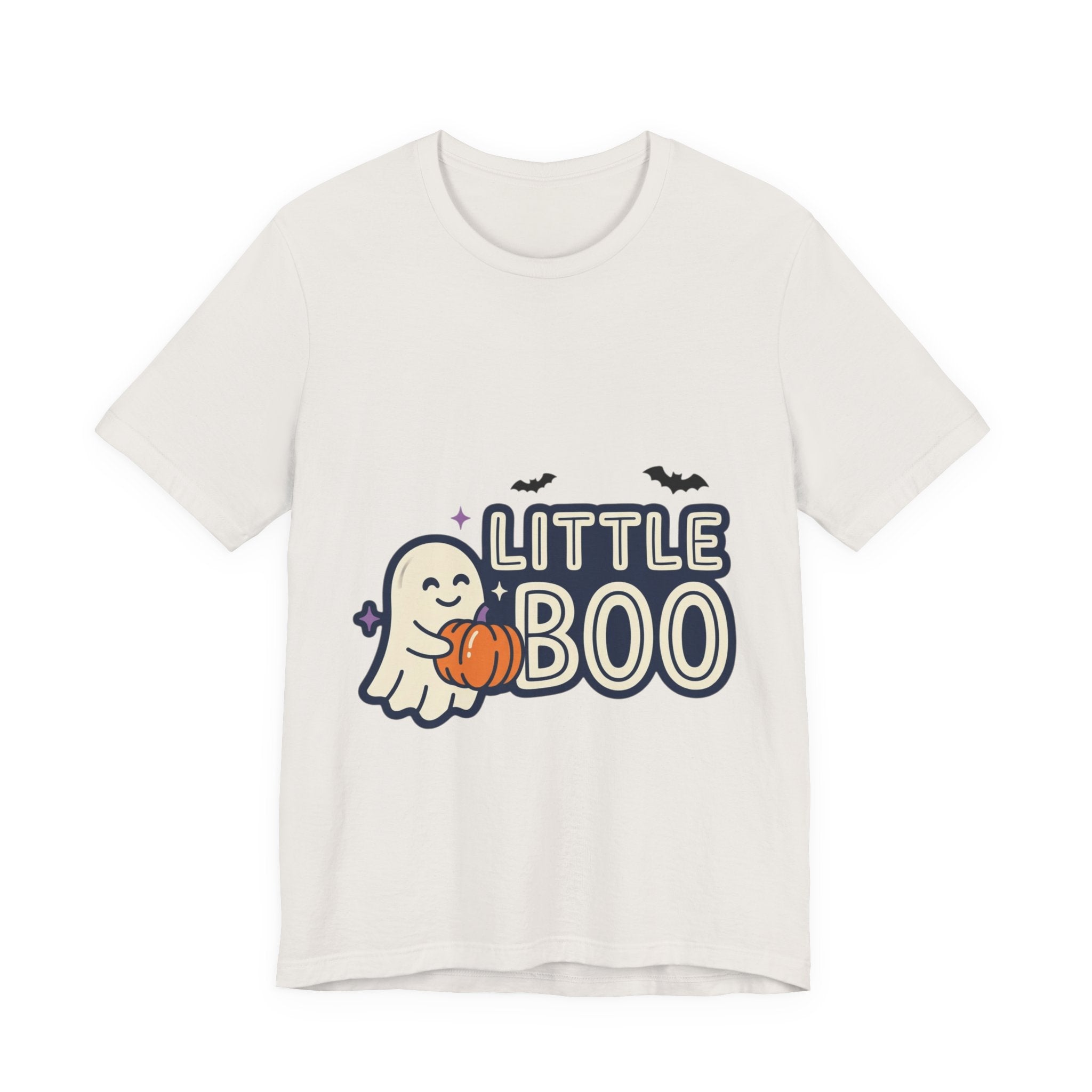 Little Boo Ghost Tee | Matching Halloween Family Shirts, Pumpkin, Bats