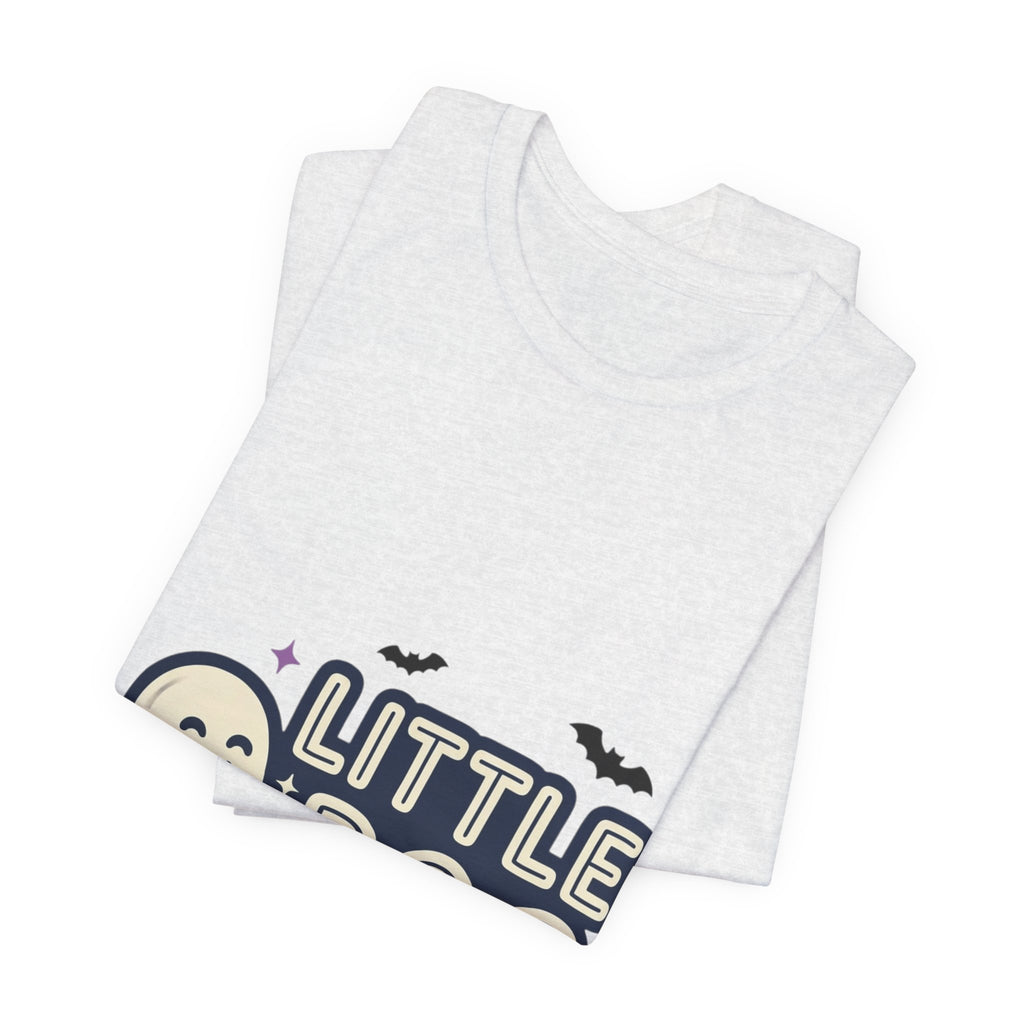 Little Boo Ghost Tee | Matching Halloween Family Shirts, Pumpkin, Bats