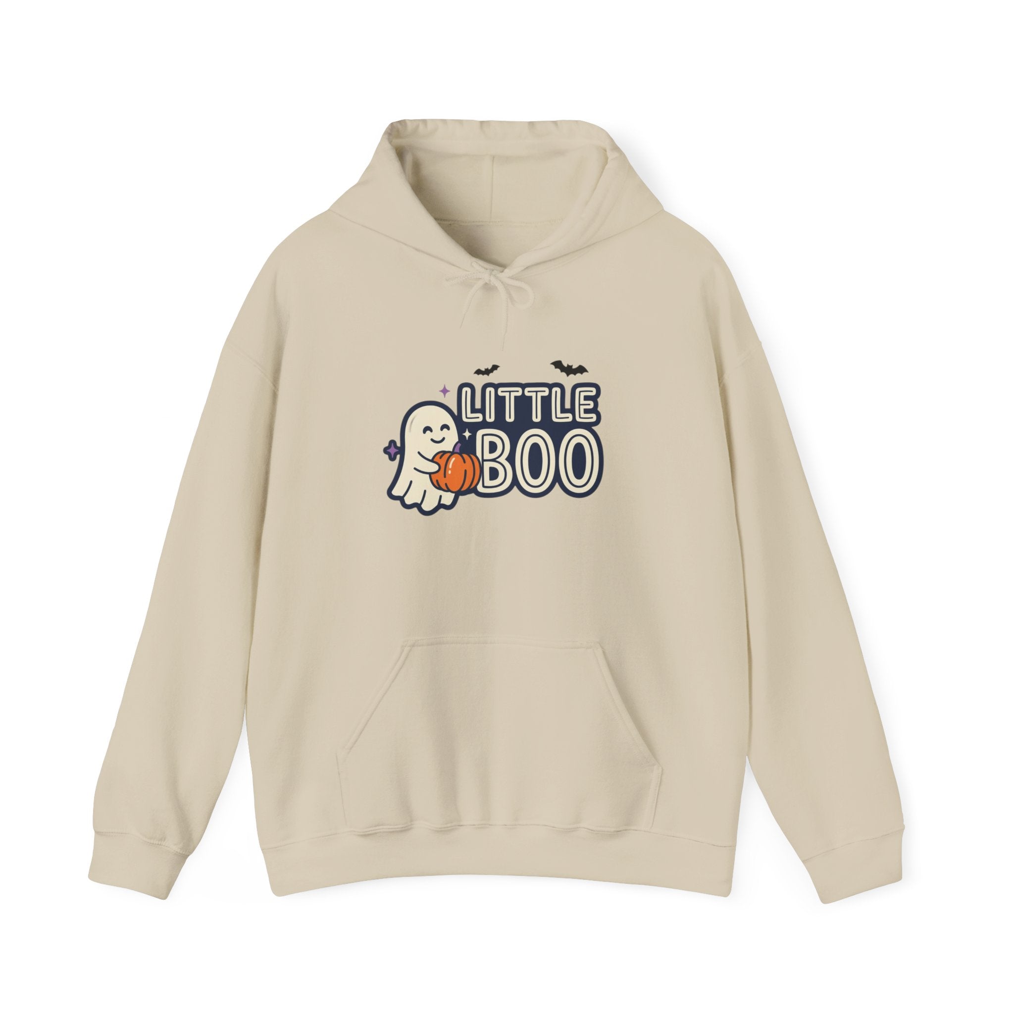 Little Boo Hoodie | Halloween Family Shirts, Matching Ghost Name Design