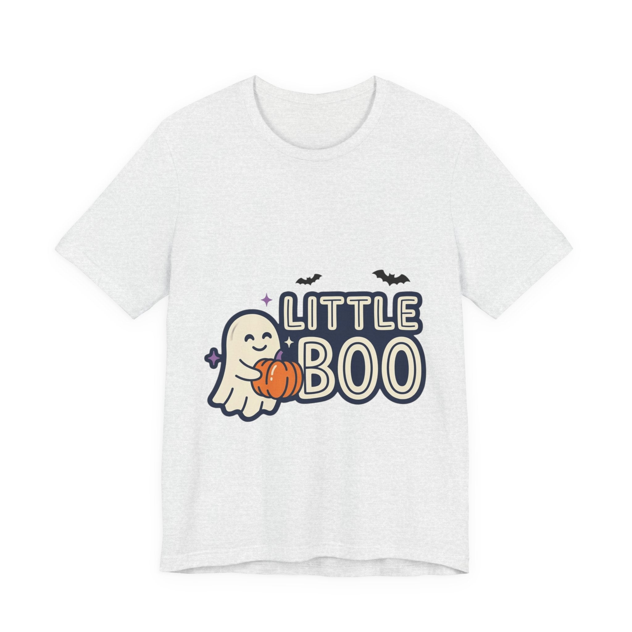 Little Boo Ghost Tee | Matching Halloween Family Shirts, Pumpkin, Bats