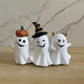 Resin Halloween Ghost Trio Ornament