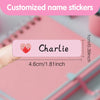 Personalized Heart Shape Name Tags