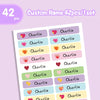 Personalized Heart Shape Name Tags