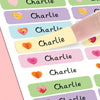 Personalized Heart Shape Name Tags