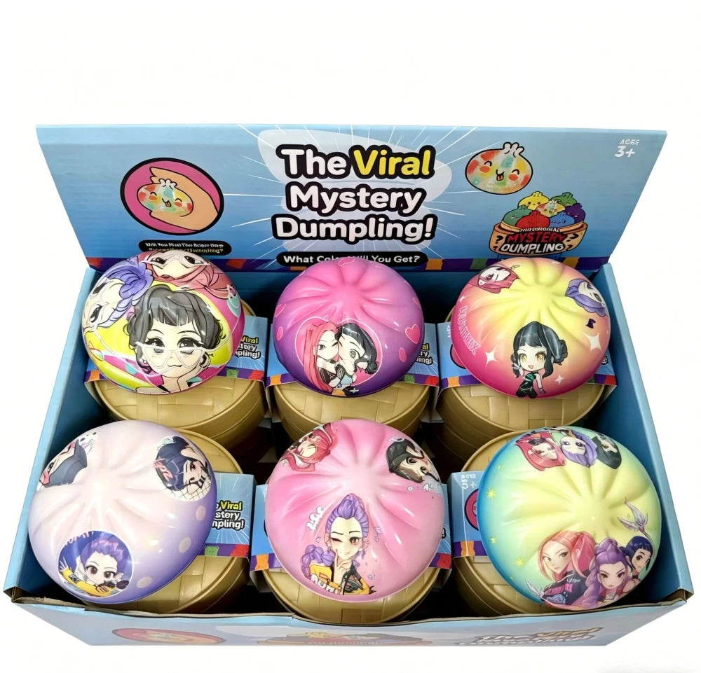 Cartoon Dumpling Squeeze Toy
