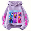 Kids Anime Graphic Hoodie