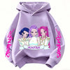 Kids Anime Graphic Hoodie