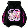 Kids Anime Graphic Hoodie
