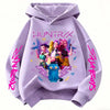 Kids Anime Graphic Hoodie