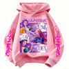 Kids Anime Graphic Hoodie