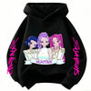 Kids Anime Graphic Hoodie
