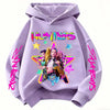 Kids Anime Graphic Hoodie