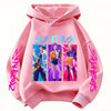 Kids Anime Graphic Hoodie