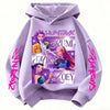 Kids Anime Graphic Hoodie