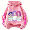 Kids Anime Graphic Hoodie