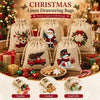 Christmas Burlap Gift Bags