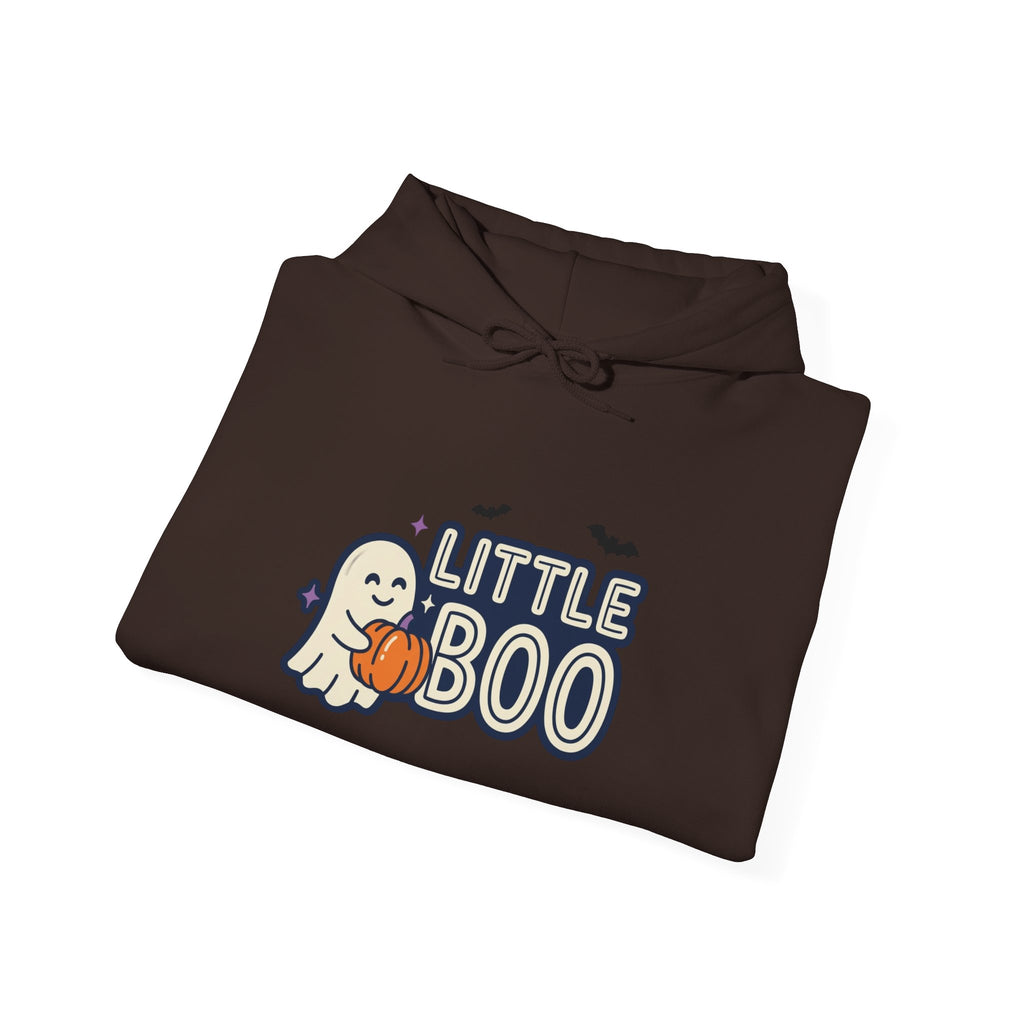 Little Boo Hoodie | Halloween Family Shirts, Matching Ghost Name Design