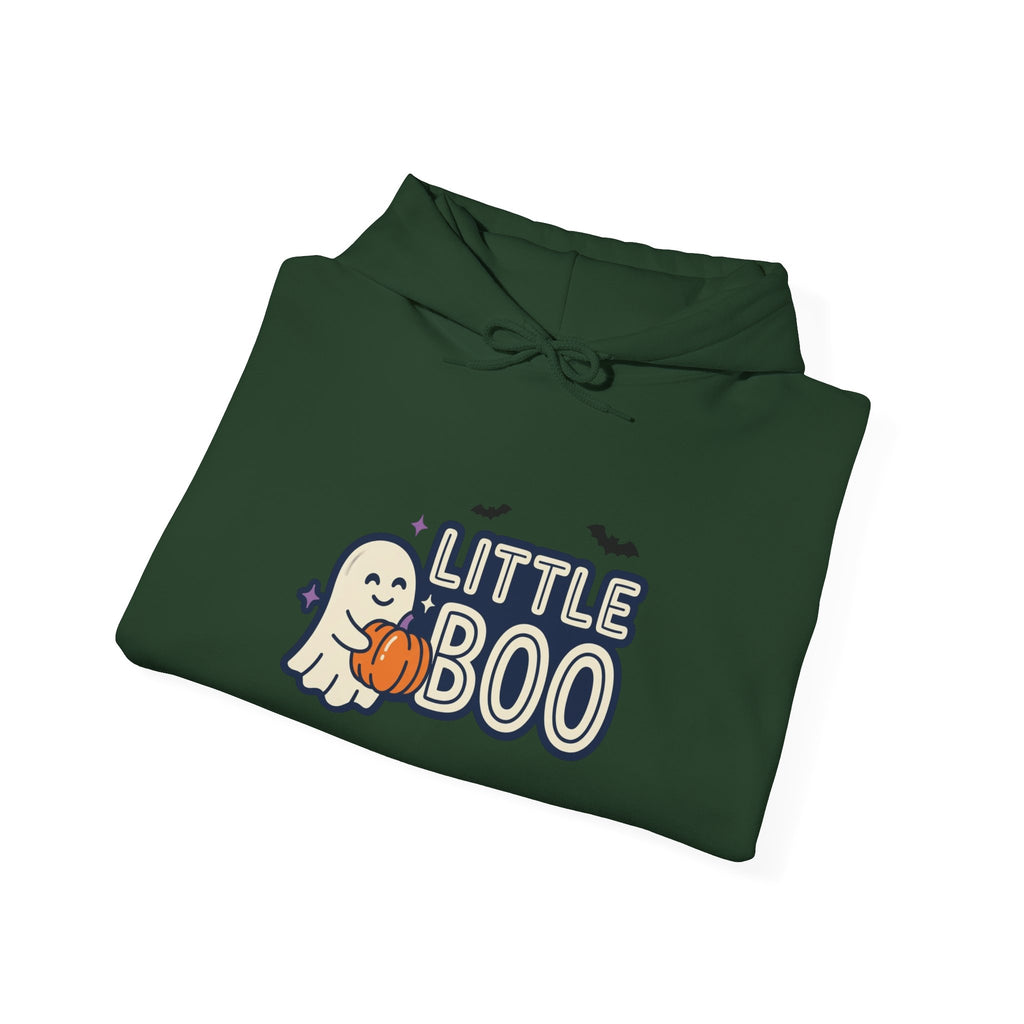 Little Boo Hoodie | Halloween Family Shirts, Matching Ghost Name Design