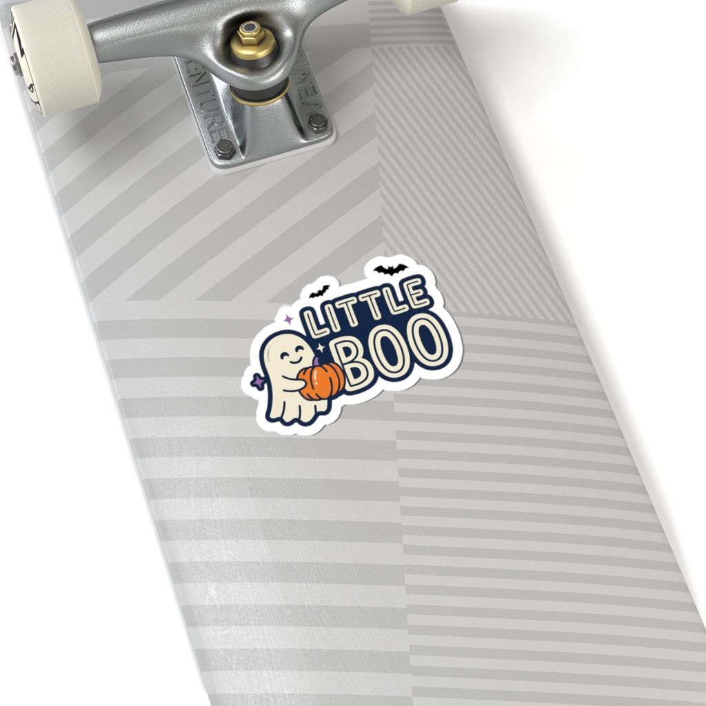 Little Boo Ghost Sticker | Halloween Family Matching, Pumpkin Cute Vinyl
