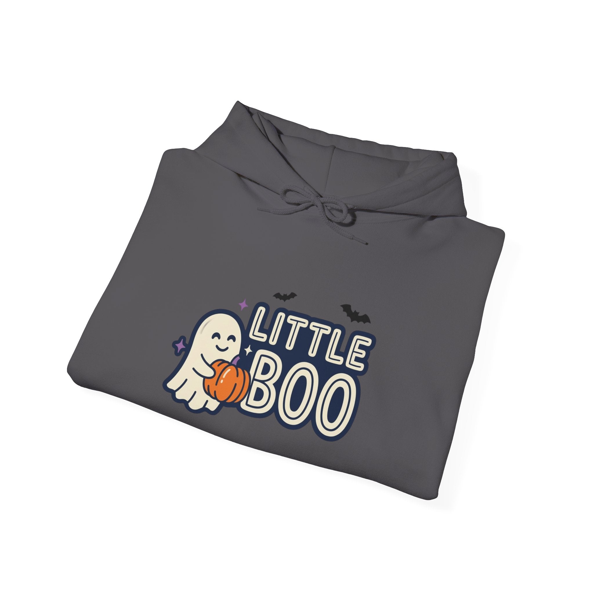 Little Boo Hoodie | Halloween Family Shirts, Matching Ghost Name Design