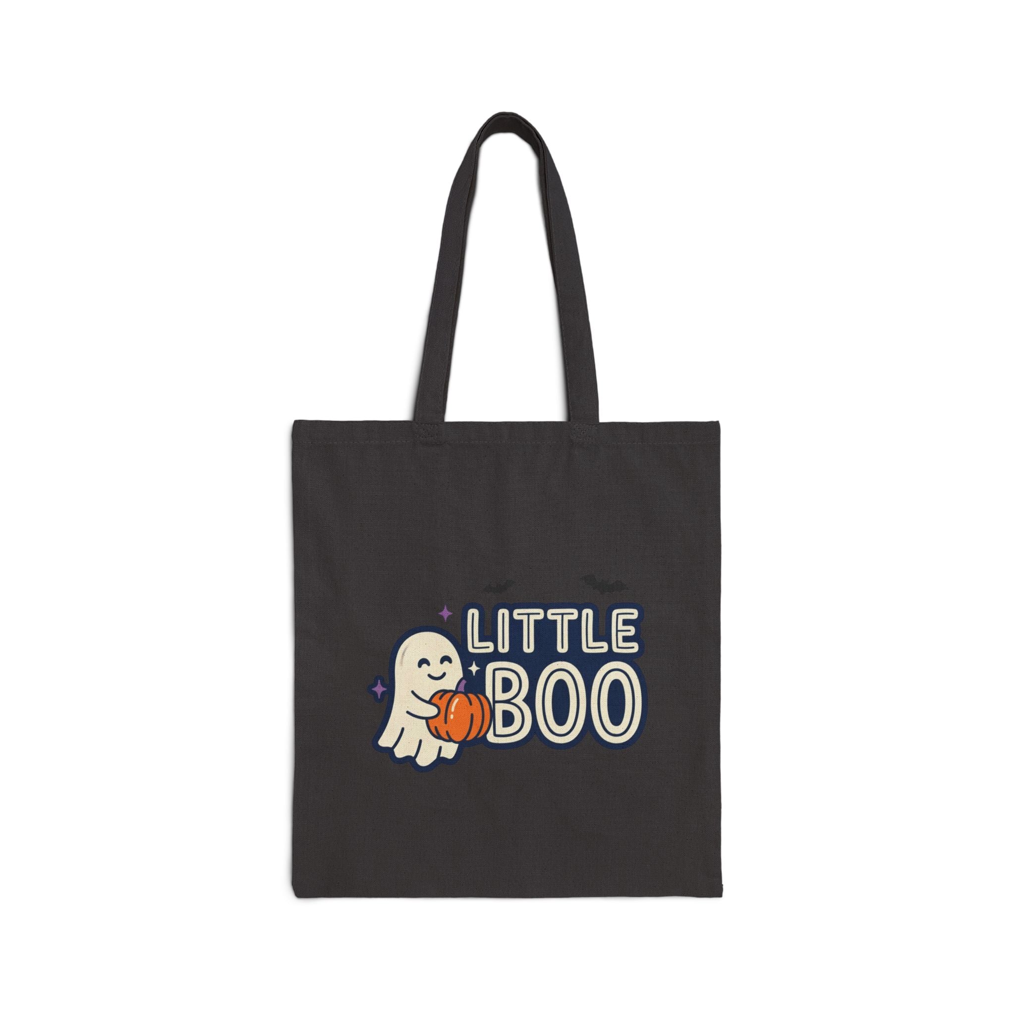 Little Boo Halloween Tote Bag | Matching Family Halloween, Cute Ghost Trick-or-Treat
