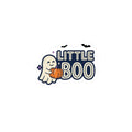 Little Boo Ghost Sticker | Halloween Family Matching, Pumpkin Cute Vinyl