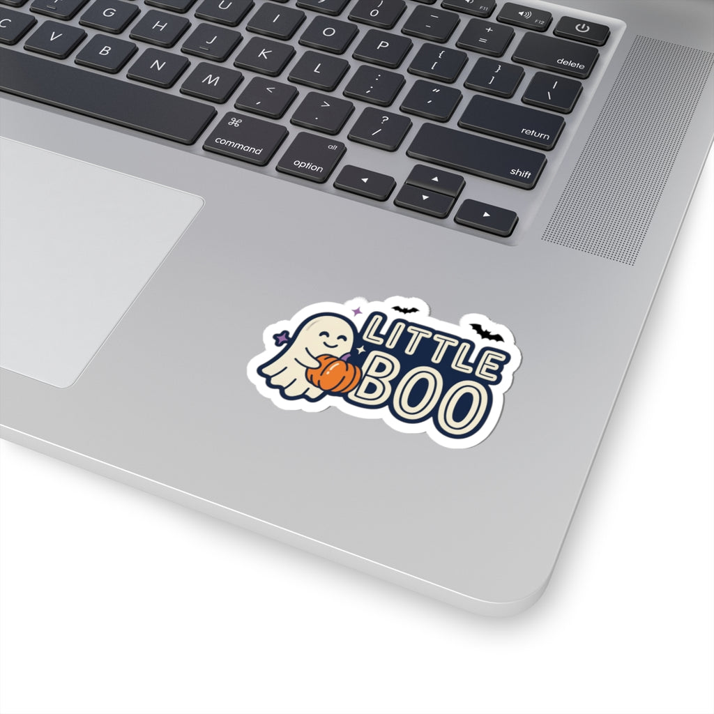 Little Boo Ghost Sticker | Halloween Family Matching, Pumpkin Cute Vinyl