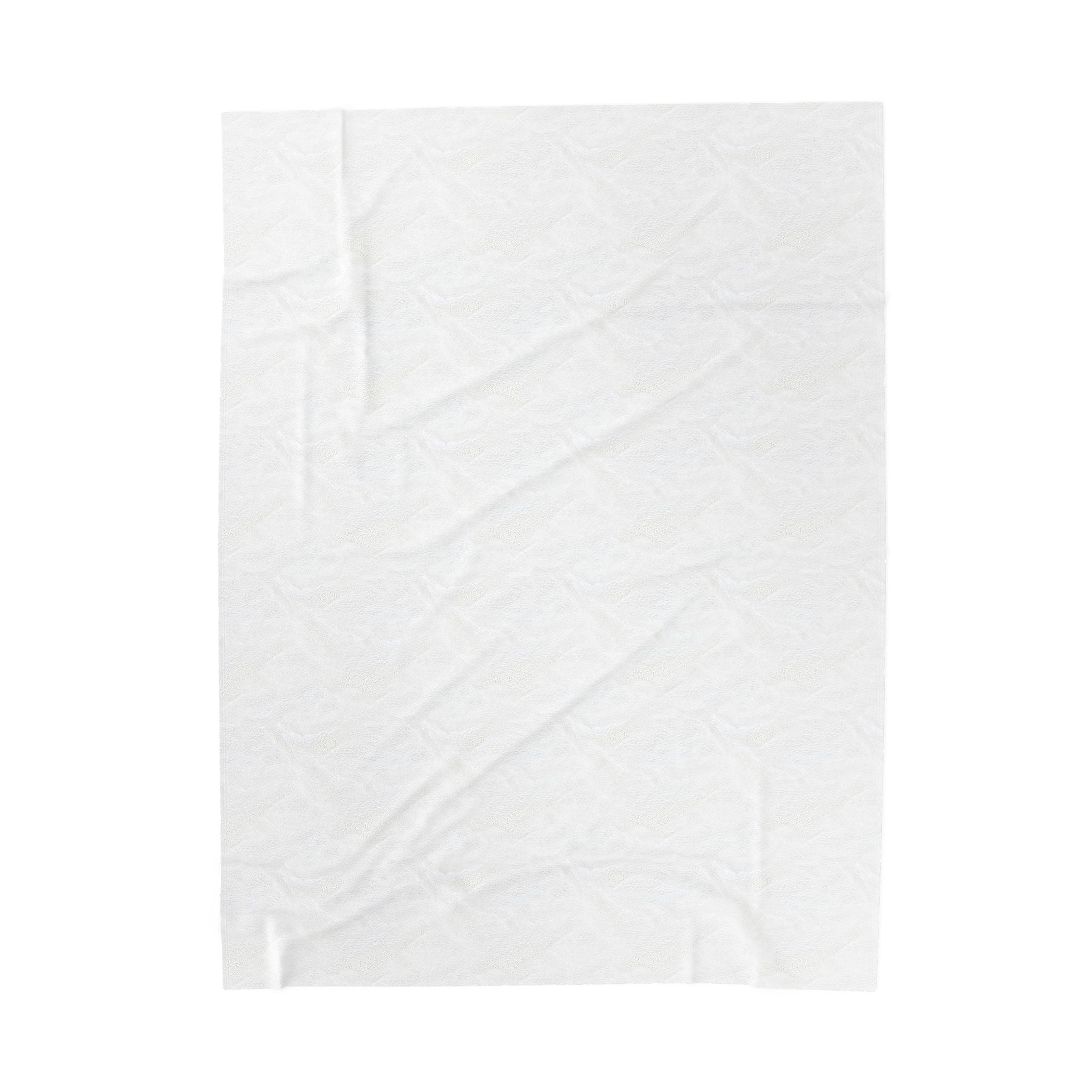 Velveteen Plush Blanket – Cozy Cottage Photo Throw with Hand-Heart Line Art