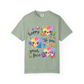 Happy To See Your Face Rainbow Kawaii T-Shirt — Cute School Supplies Graphic Tee