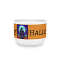 Halloween Haunted House 25oz Ceramic Latte Mug — Happy Halloween Pumpkin Design