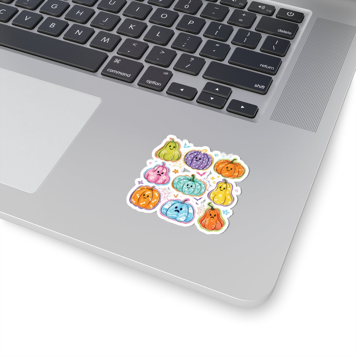 Kawaii Pumpkin Sticker Sheet — Cute Halloween Kiss-Cut Pumpkins