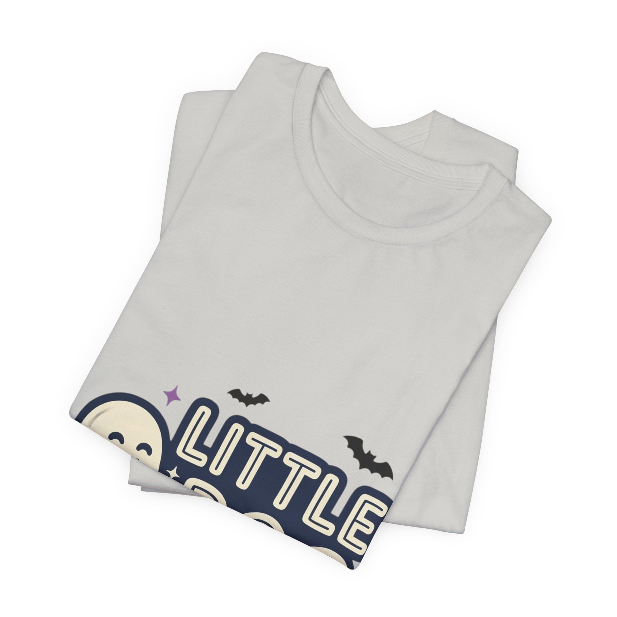 Little Boo Ghost Tee | Matching Halloween Family Shirts, Pumpkin, Bats
