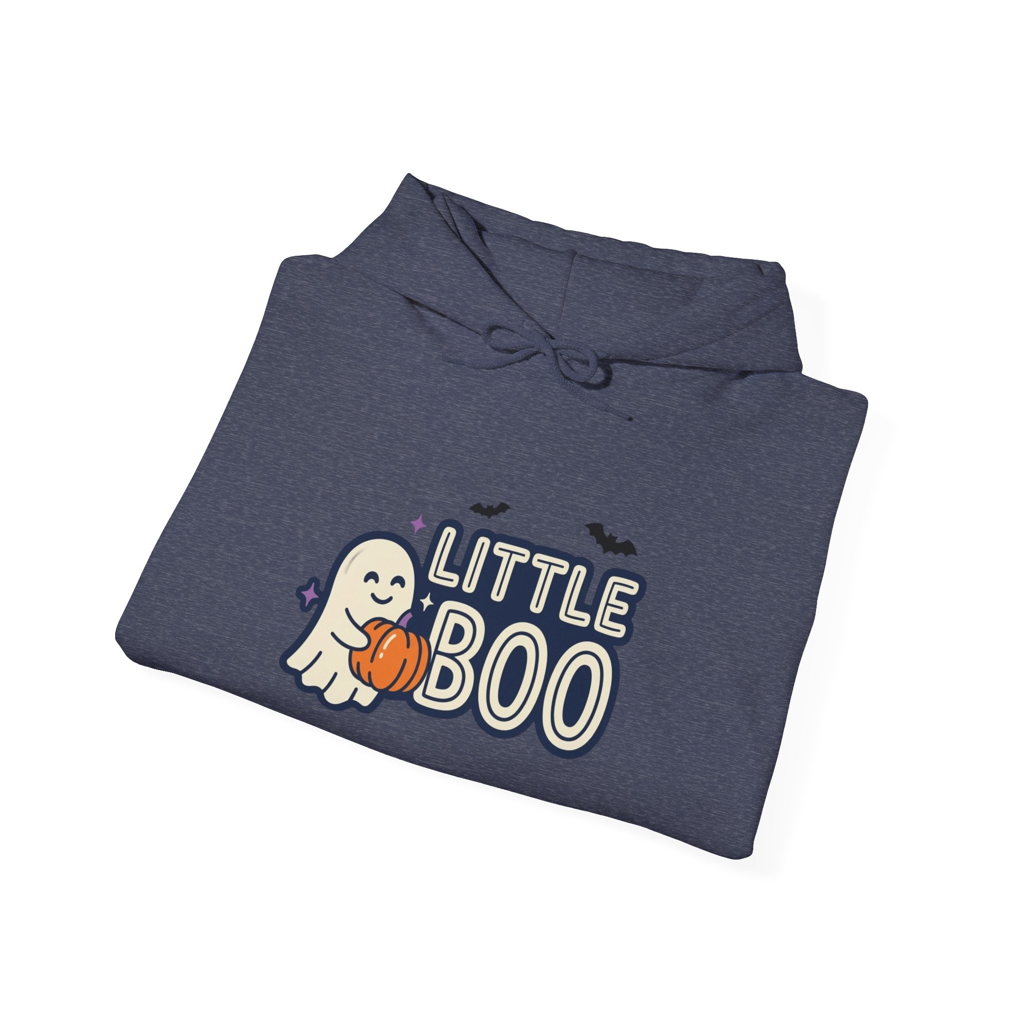 Little Boo Hoodie | Halloween Family Shirts, Matching Ghost Name Design