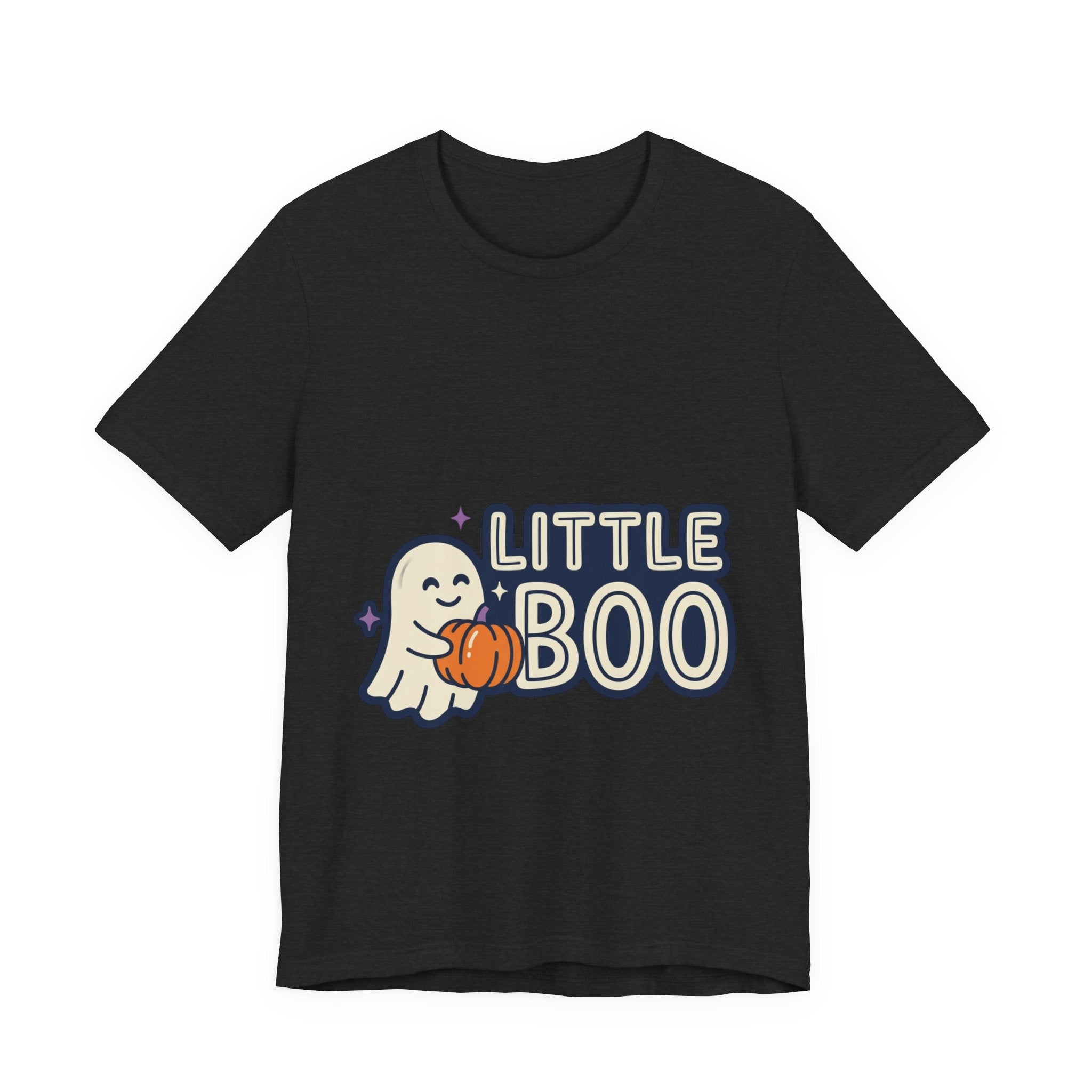 Little Boo Ghost Tee | Matching Halloween Family Shirts, Pumpkin, Bats