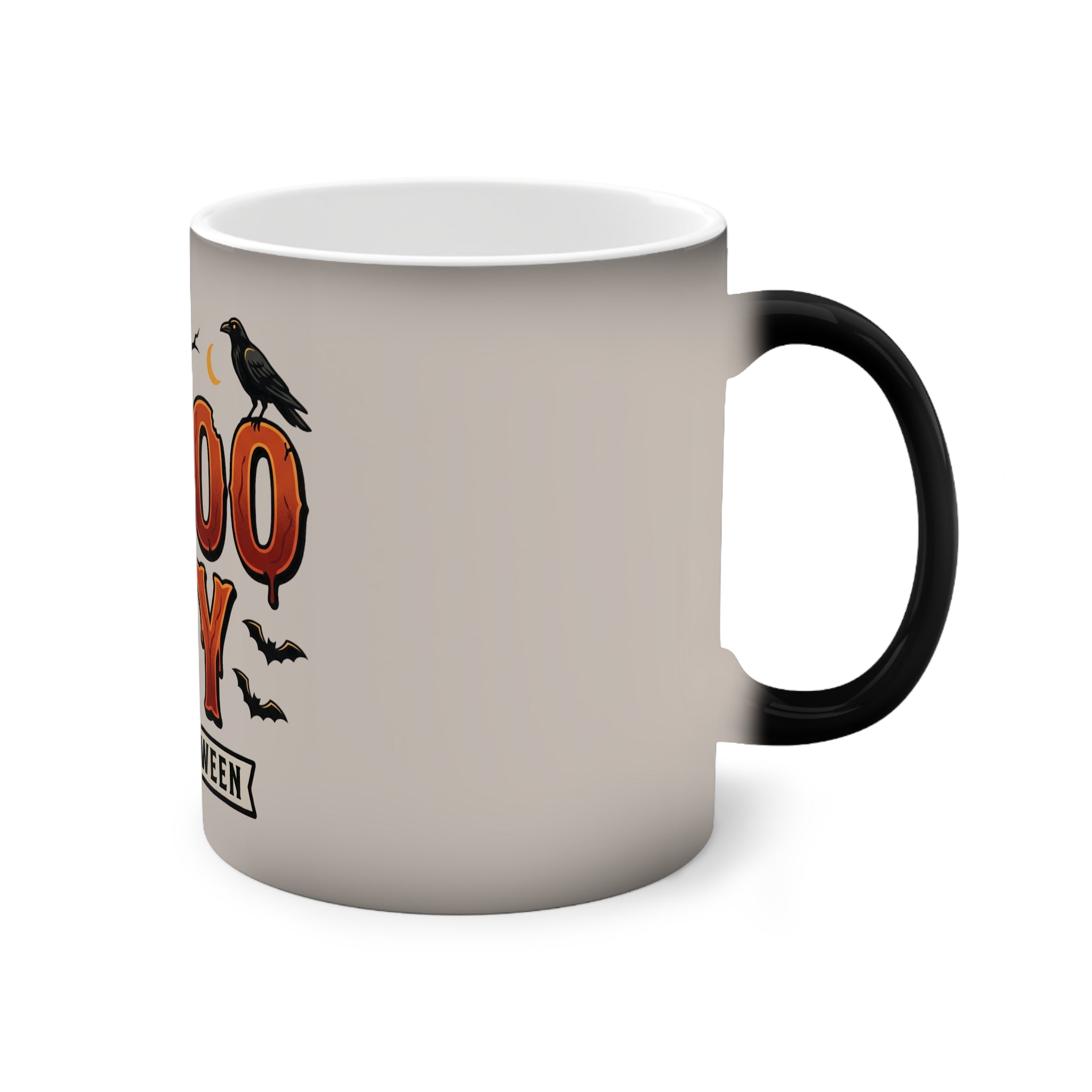 Color-Changing Mug — "Spooky Halloween" Magic Heat-Sensitive Coffee Cup