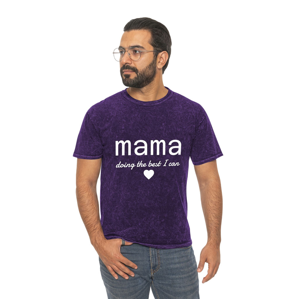 Mama Doing the Best I Can Mineral Wash T-Shirt
